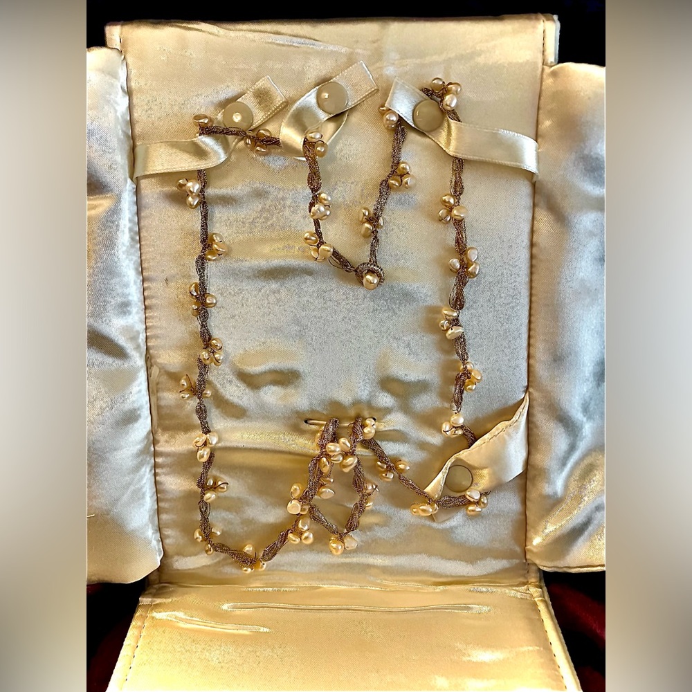 Stauer Fresh Water Pearl Necklace